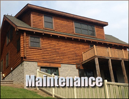  Mathews County, Virginia Log Home Maintenance
